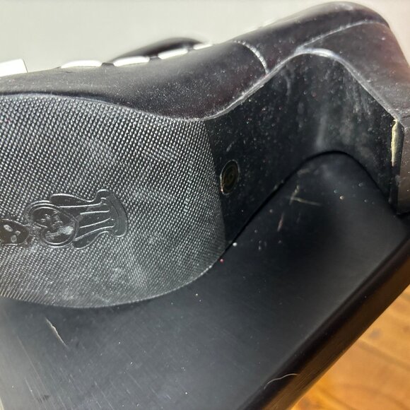 Tuk black and white high heeled shoes Size 6 - Picture 4 of 5